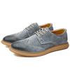 2025 Neue Herren Business Casual Lederschuhe Arbeit Outdoor Weichsohle Rutschfest Brogues Wildleder Designer Flats
