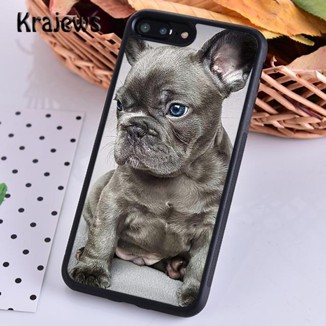 

Чехол для телефона Krajews с очаровательным французским бульдогом для iPhone 14 5 6s 7 8 plus X XR XS 11 12 13 pro max Samsung S21 S22 ultra Plus iPhone 13pro
