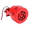12V Elektrische Auto Lkw Motorrad Angetrieben Air Raid Sirene Horn Alarm Laut 50s Rot