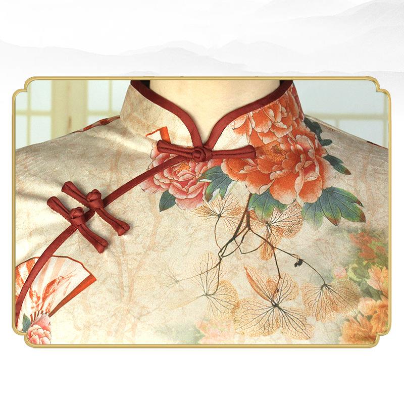 Hengmeihe 0.85cm Satin Cheongsam Hemming Strip: Solid Color, Imitation Silk, Non-Iron Accessories for Women