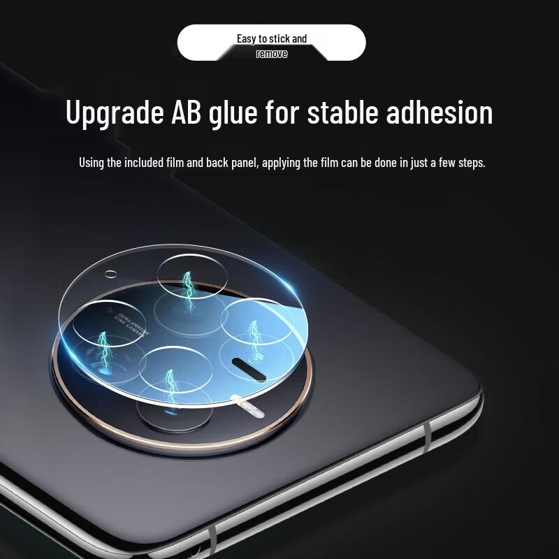 ESCASE Huawei Mate50 Pro Tempered Glass Camera Lens Protector
