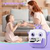 Kids Toys Camera Instant Thermal Printing Camera Children Christmas Birthday Gift 2-Inch HD Screen 16X Zoom Vlog Photography