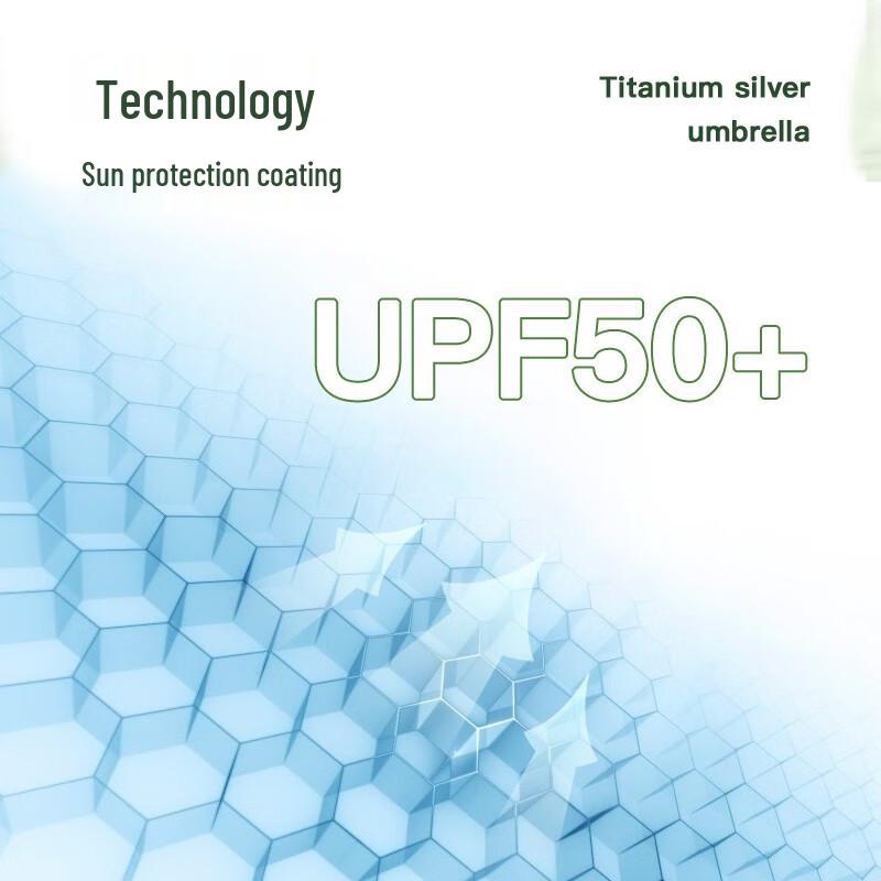 MAYDU M3111 Triple-Fold UV Protection Sun & Rain Umbrella