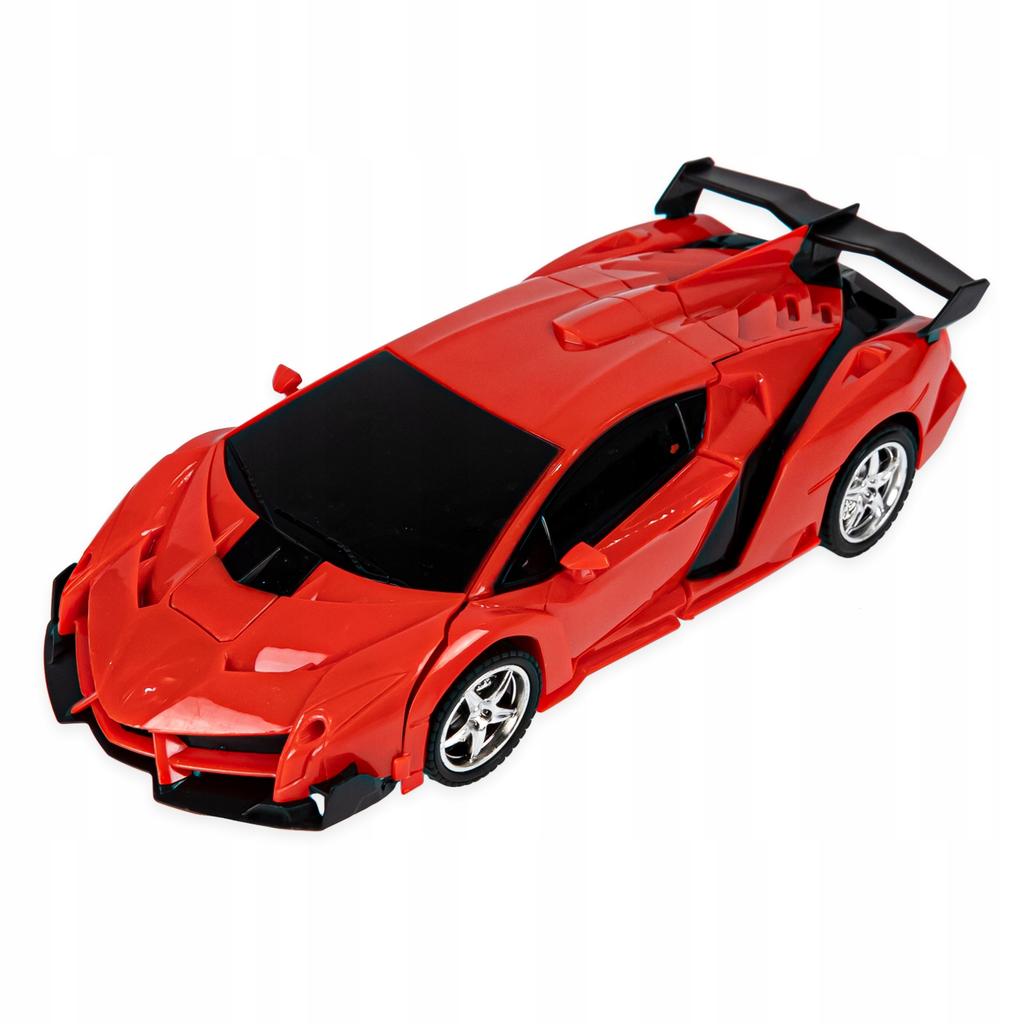 Samochód Zdalnie Sterowany Czerwony Robot Autobot