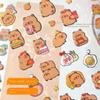 Lovely Hand Accounting Stickers 3D Stationery Stickers New Capybara Bubble Stickers
