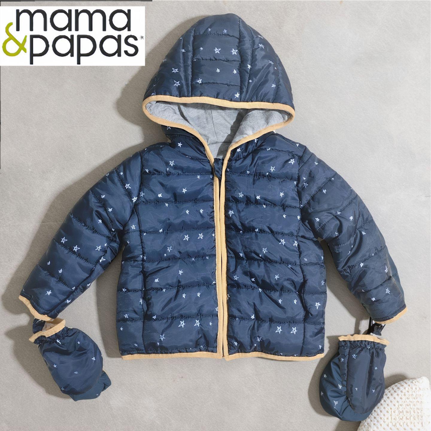 

Original Baby Winter Cotton Hooded Jacket for Dad, Mom, and Toddler - Warm and Cozy Apparel 130cm-6Y