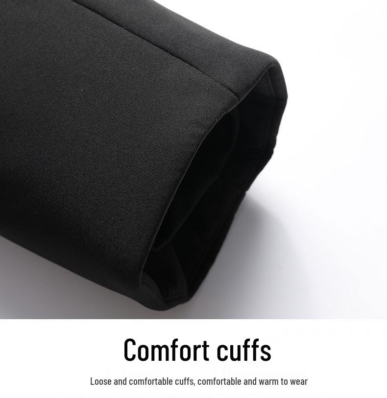 Men's Winter Down Cotton Jacket: Warm Business Coat for Middle-Aged & Elderly (Ages 50-60)