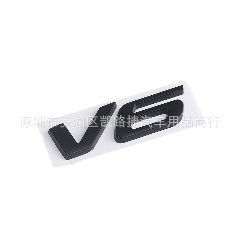 Suitable for S Sport Metal Logo Edge Mondeo Explorer V6 Modified Fender Rear Sticker