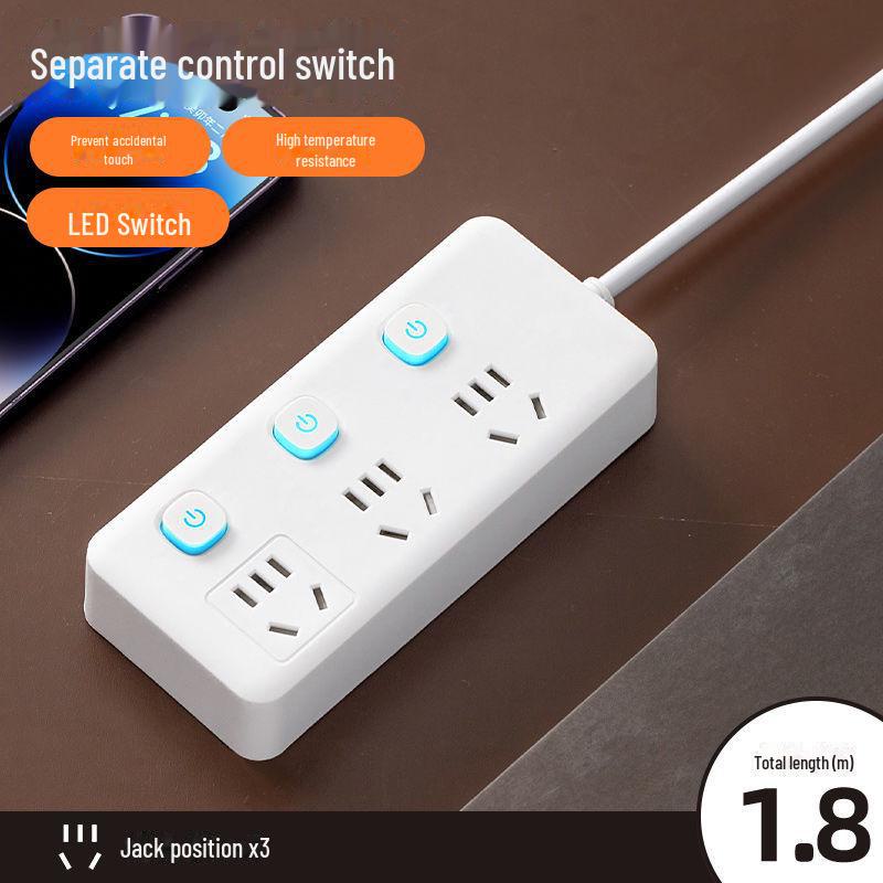Bandă de alimentare inteligentă Xiaomi cu USB, extensie multifuncțională, priză pentru comutator pentru biroul de acasă
