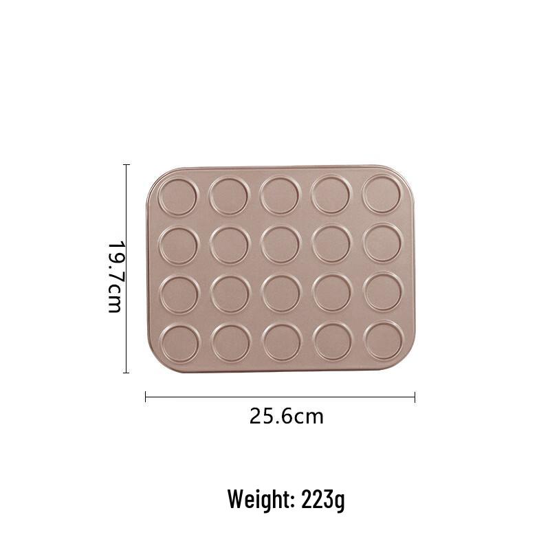

ZISIZ Gold Shallow Cookie Baking Pan Set