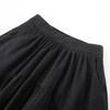 2026 Spring Soft Wool Pleated A-line Skirt for Women – Simple, Casual, Slimming Long Umbrella Design