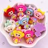 10 pièces Mélange Kawaii Coloré Résine Mini Nœud Fille Princesse Dos Plat Cabochon Scrapbooking DIY Accessoire Figurines Anime Décoration Maison Artisanat