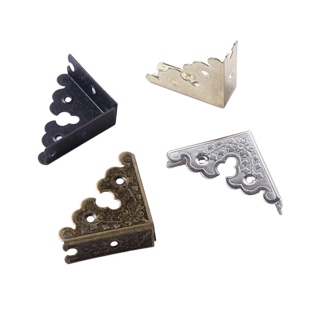 34mm NlN Case Guard Jewelry Box Edge Cover Corner Furniture Hardware Corner Brackets Corner  Protectors Decorative Protectors