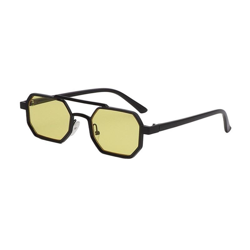 New Fashion TAC Polarized Sunglasses Metal Double Beam Square Frame Sun Glasses Sports Driving Eyeglasses For Women Men