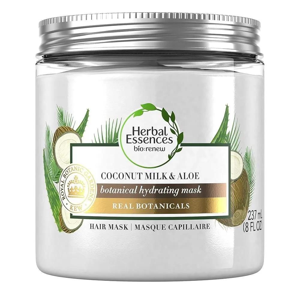 Маска для волос Herbal Essences 237 мл 1 упаковка Кокосовое молоко и Алоэ Herbal Essences Bio: Обновляющее кокосовое молоко и алоэ