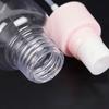 Travel Separate Bottle Set Press Type Spray Bottle Transparent Seven Piece Set Portable Small Sample Bottle Cosmetics Travel Set