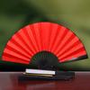 Silk Bamboo Folding Fan DIY Calligraphy Painting Men Women Hand Held Fan Summer Portable Cooling Fan Party
