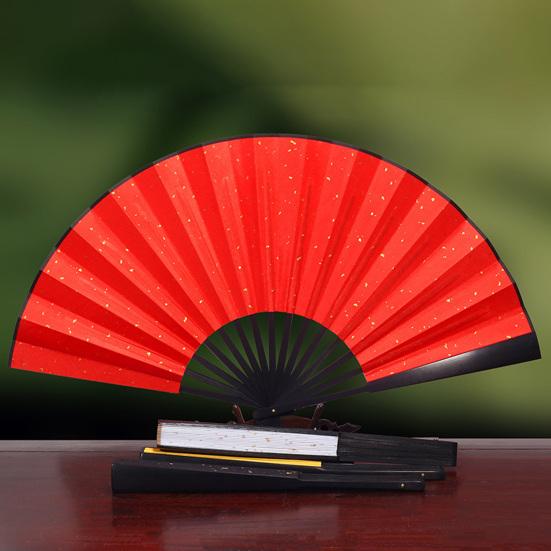 Silk Bamboo Folding Fan DIY Calligraphy Painting Men Women Hand Held Fan Summer Portable Cooling Fan Party