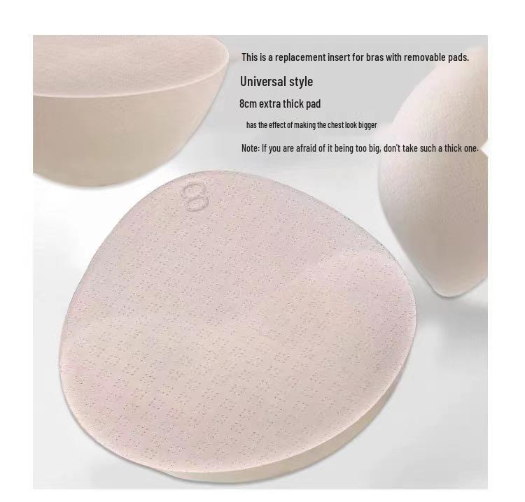 Extra Thick 8cm Breast Pads for Small Chest Enlargement & Waist Support Sportswear