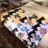 1PC DRAGON BALL  Print Flannel Blanket, High Quality All Seasons, Home Decor, Warmth and Comfort, Perfect for Christmas Gifts