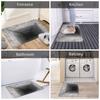 Fun 3D Trap Rock Deep Pit Pattern Doormat Non-Slip Kitchen Bathroom Mat Living Room Door Floor Entrance Carpet Rug