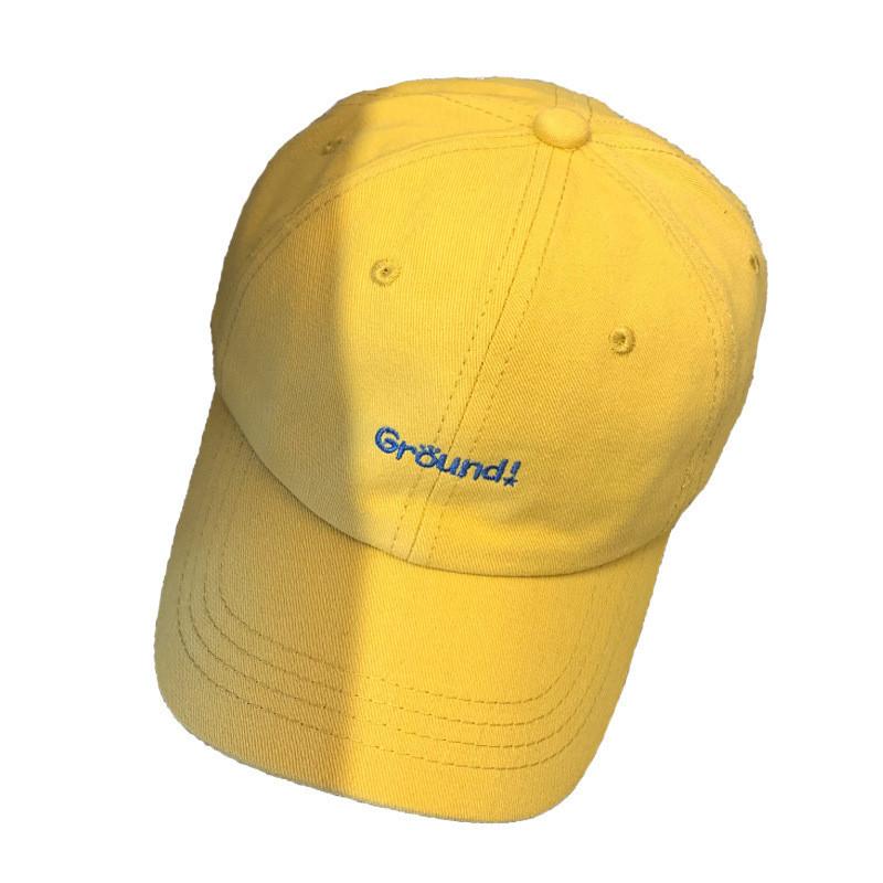 Korean Style Embroidered Letter Baseball Cap For Women Street Fashion Sun Hat