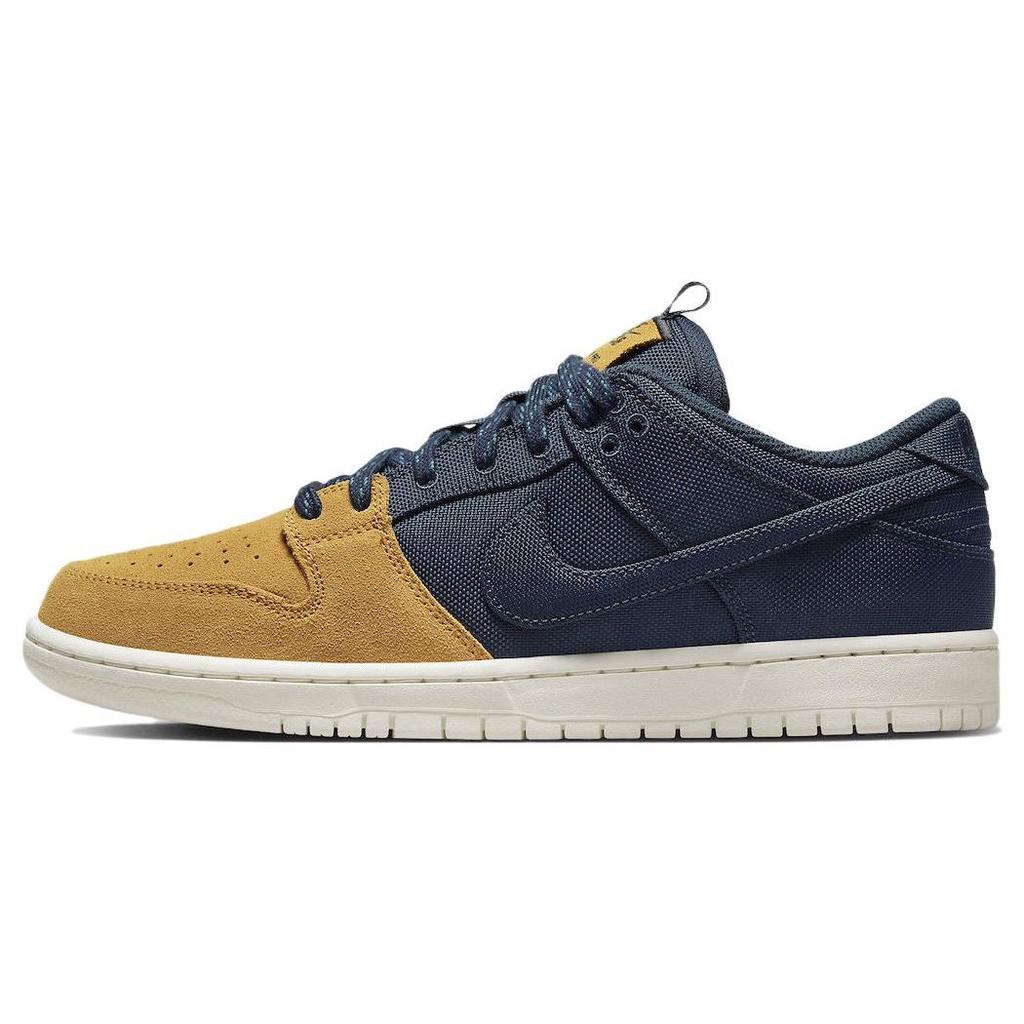 Nike Dunk Low SB Navy Desert Ochre Unisex Sneakers Blue Midnight-Navy Sail DX6775-400