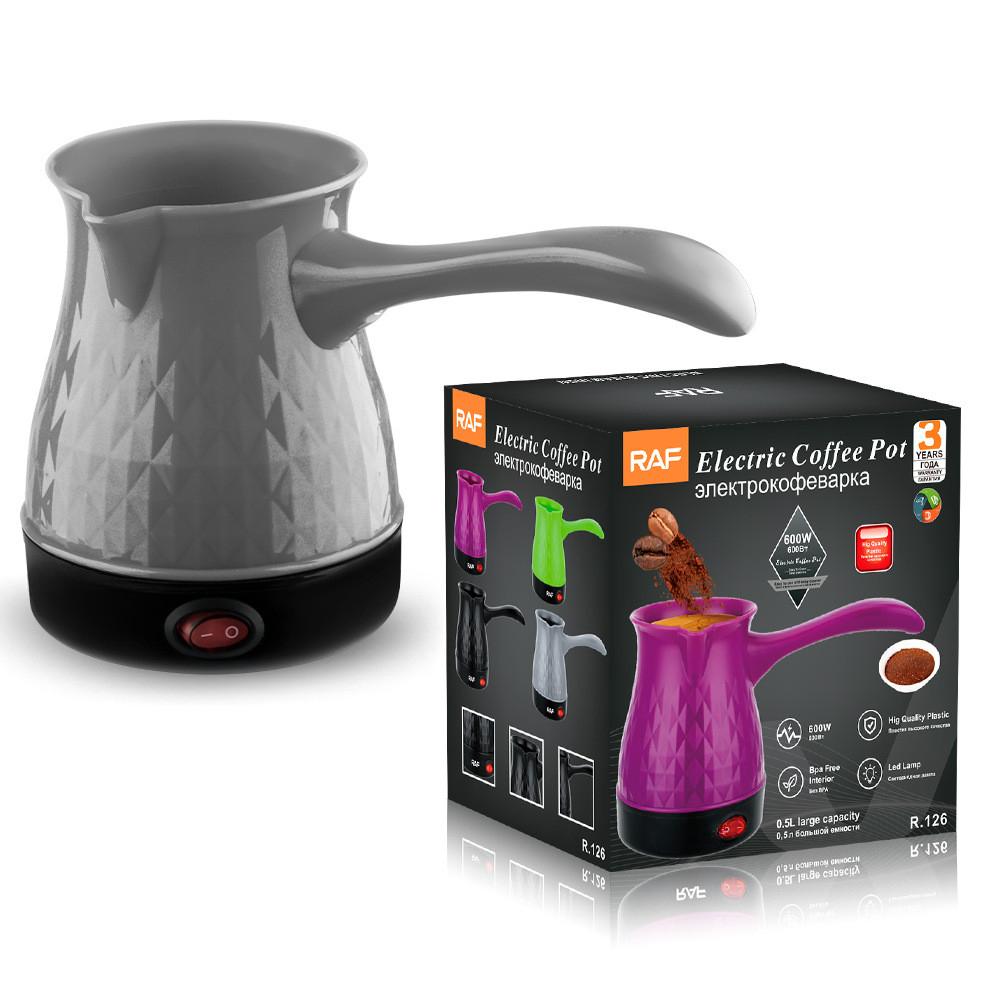 600W Turkey Coffee Electric Kettle 0.5L Capacity Dry Proof Electric Coffee Pot Mini Portable Brew Hand Brewer