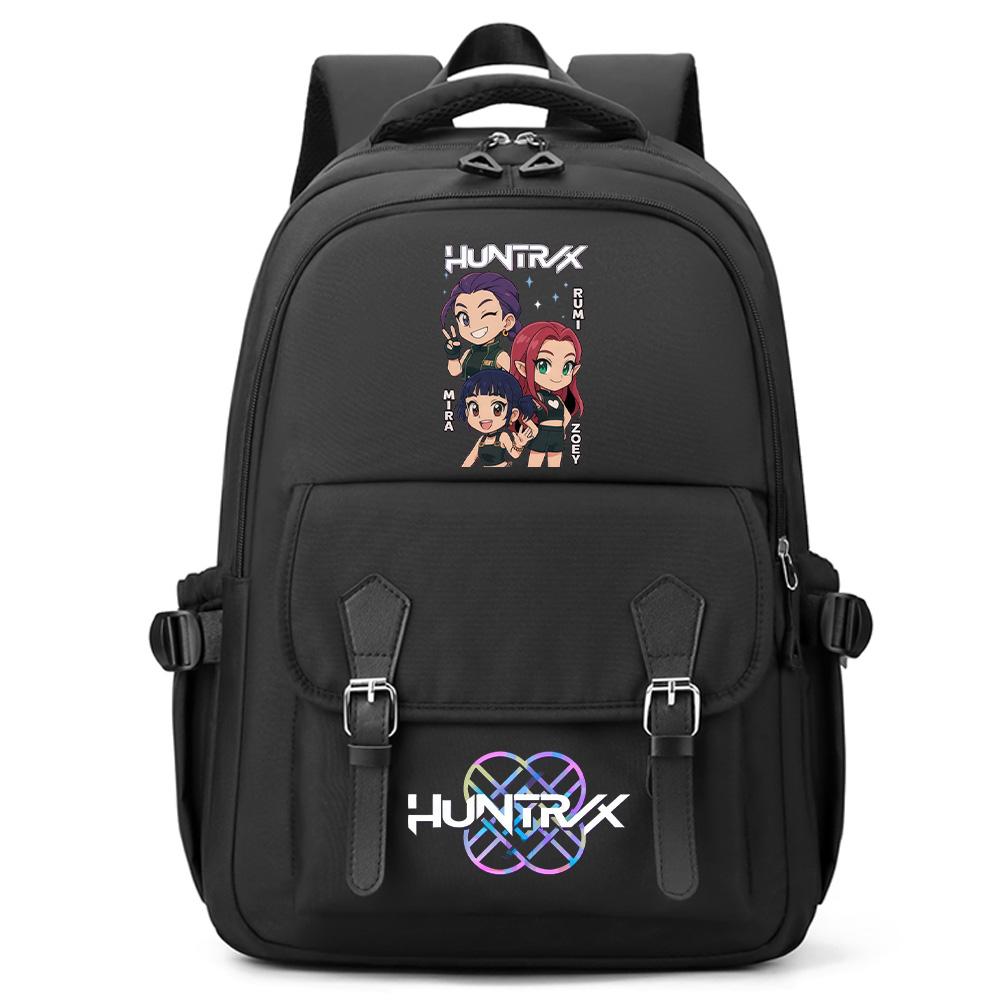 Anime Cute Cartoon Kpop Demon Hunters Printed Large Capacity Backpack for Teenger Student Girl Boy Schoolbag Bookbag Women Waterproof Travel Bag