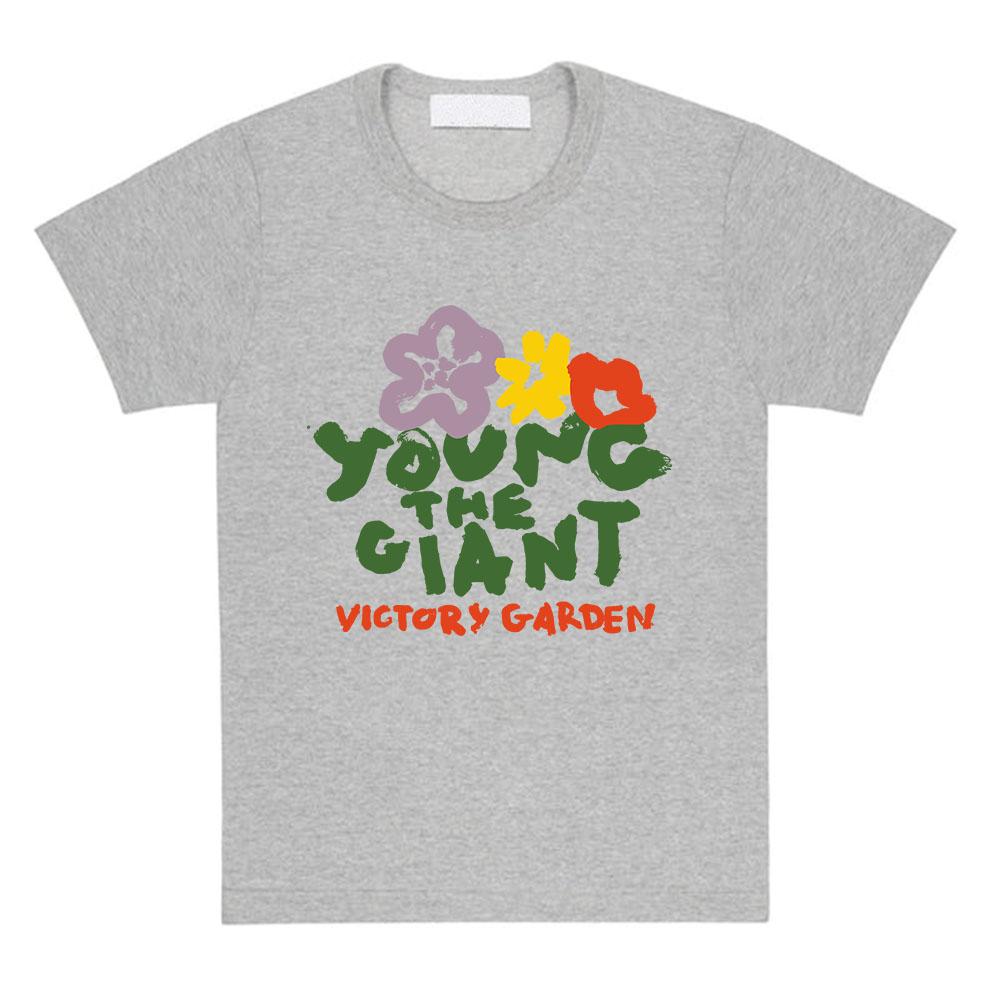 Young The Giant Victory Garden T-Shirts Sommer Kurzarm Baumwoll-T-Shirt Rundhals Mode Design Grafik Merch Unisex T-Shirt