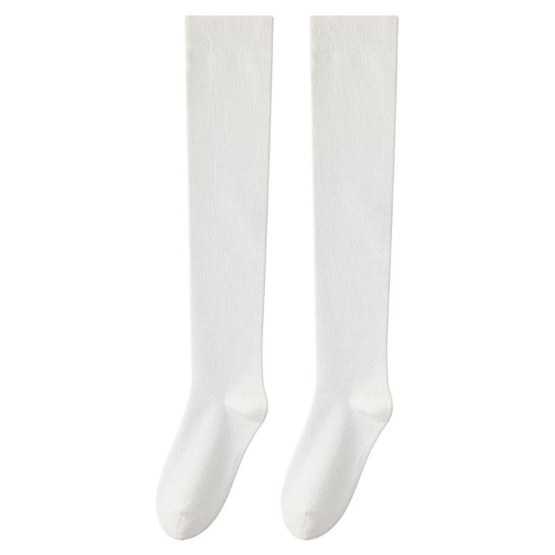Chaussettes hautes, Chaussettes en coton, Jambes amincissantes d'automne et d'hiver pour femmes, Chaussettes longues chaudes, Chaussettes tendance, Chaussettes hautes longues amincissantes