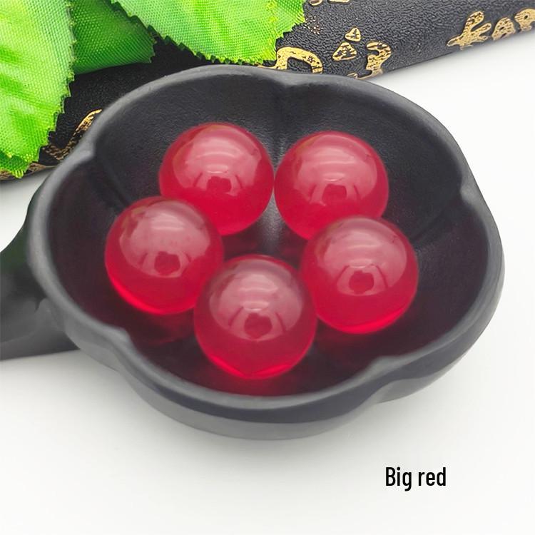 Xingtai Colored Crystal Glass Light Ball Bead Ornament