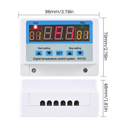 30A/AC110-220V LED Digitaler Temperaturregler Intelligenter Thermostat Heizung Kühlung