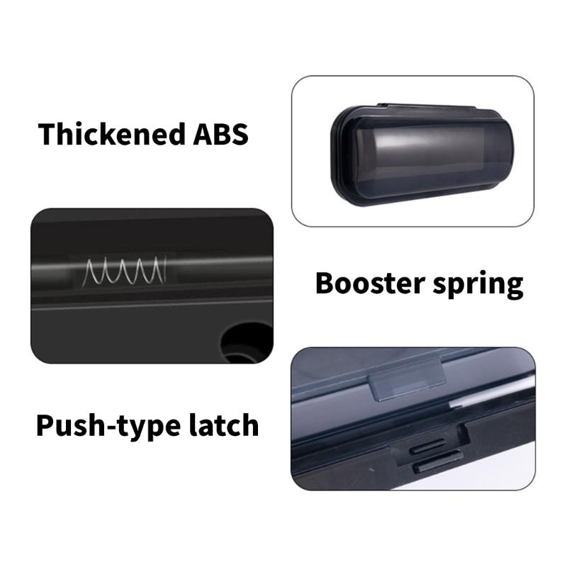 Saltvattentåligt Stereo-skydd Vattentätt Högtalarskydd Kraftigt ABS Högtalarskydd Regntålig Design Fodral för Yacht