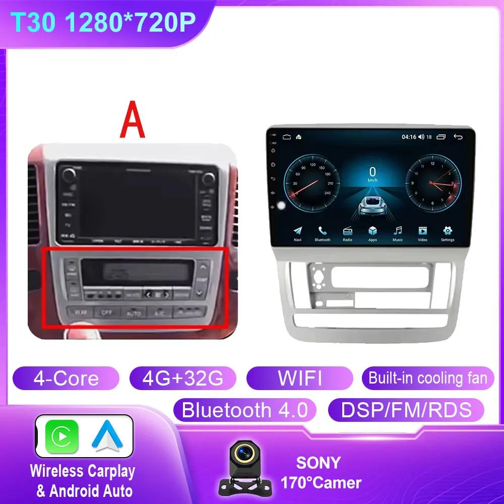 Android Car For Toyota Alphard 1 H10 2002 2003 2004 2005 2006 2007 2008 Car Radio Multimedia Player Head Unit Navigation GPS TB
