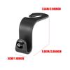 2/4Pcs Car Seat Back Hook Organizer Holder Storage Hanging Clips For Volkswagen VW R-line GTI R Golf Passat Magotan Tiguan Bora
