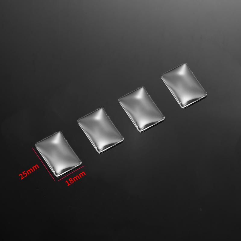 20 sztuk przezroczysty prostokątny kaboszon szklany 10x25mm 10x30mm 19x38mm 10x50mm płaski tył DIY biżuteria