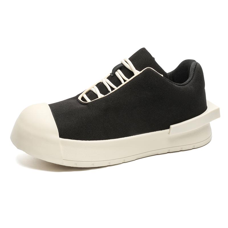 Autumn New Niche Low Top Board Shoes for Men Ugly and Cute Board Shoes Oft Sole Soft Surface Anti Slip and Wear-resistant Sole