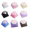 Patas de Gatinho CatPaw Personalizadas Feitas à Mão Tecla de Silicone para Teclados Mecânicos com Switches