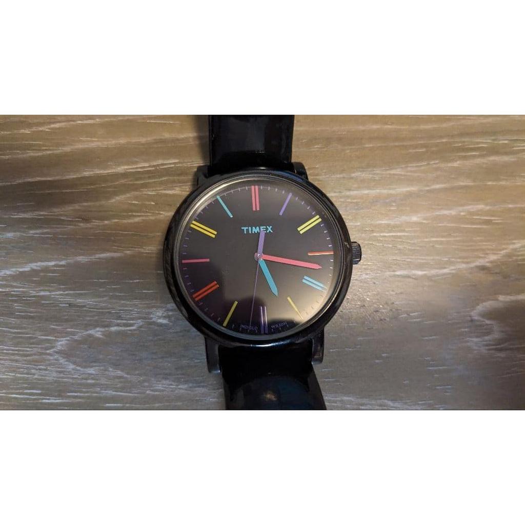 Used TIMEX colorful analog clock