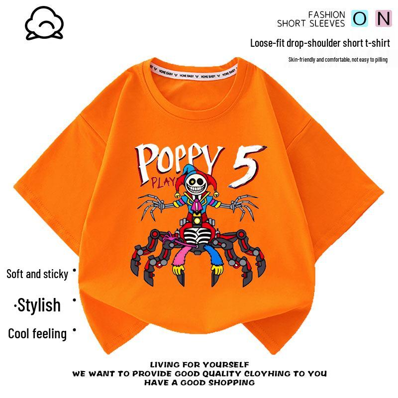 Poppy Playtime Prototyp Short Sleeve Children's Summer T-Shirt