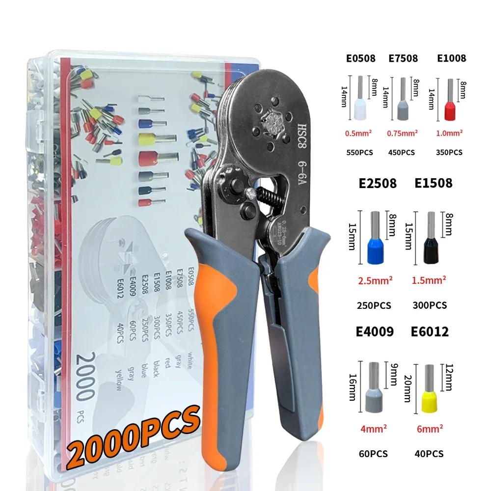 

Crimping Pliers Waterproof Connectors Electrical Connector Jaws Kit for Tube Insulation Terminals Multi-functional Clamp Tools