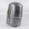 Medieval Crusader Helmet, Templar Helmet, Templar Knight Helmet Brass Cross, Medieval Armor Silver Finish Cosplay Helmet