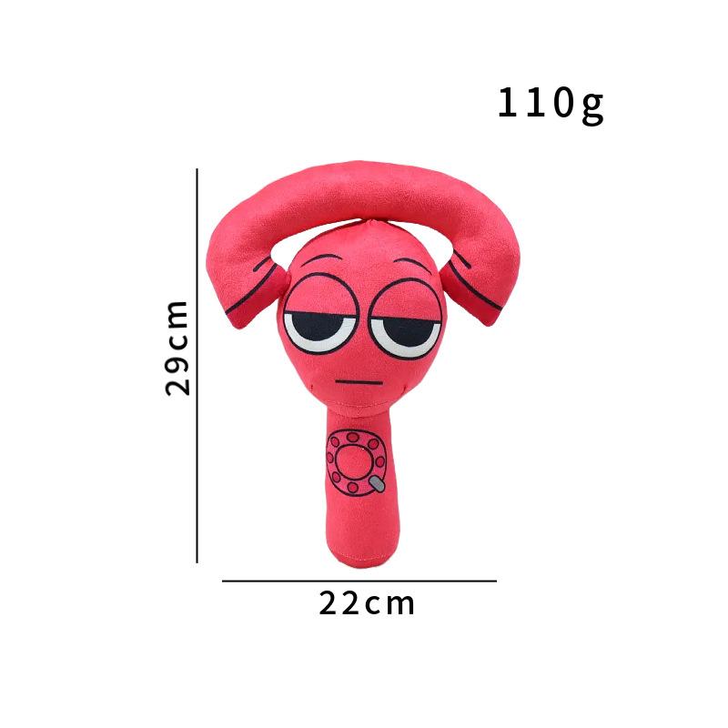 

Новая Оранжевая Семейная Коробка Итальянский Мозговой Гниль Ритм-Бокс Животные Плюшевые Спранки Плюшевые Игрушки Incredibox Игрушка Мягкие Куклы Детский Подарок