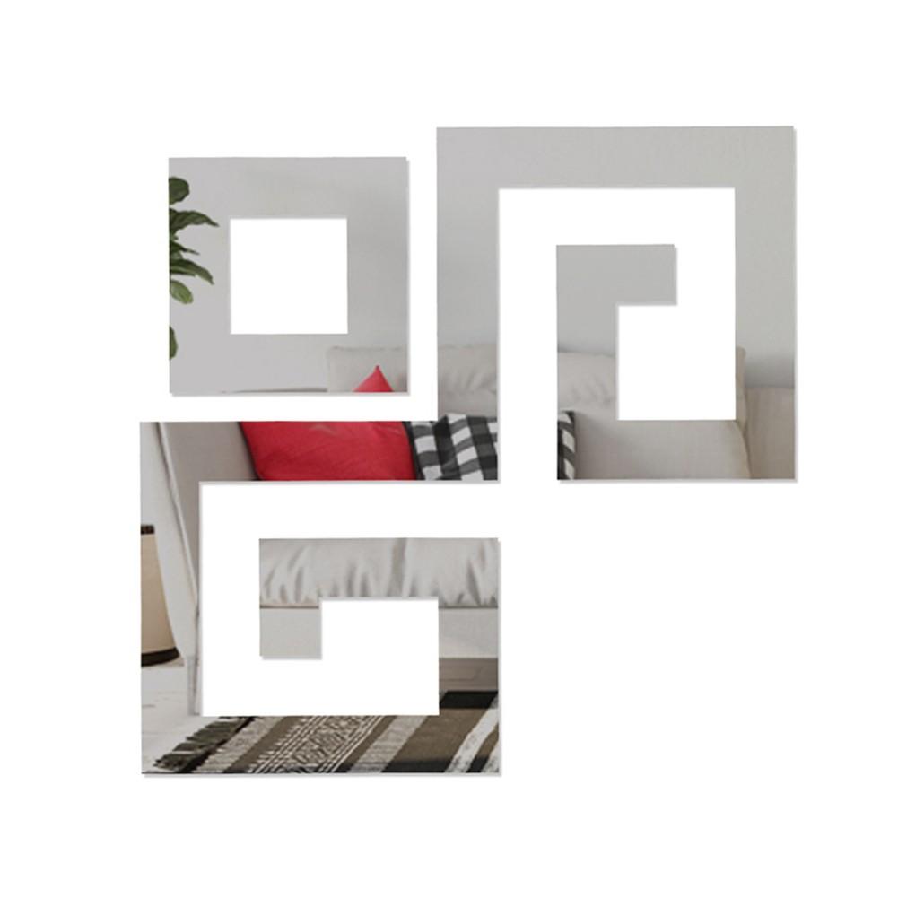 Acrylic Mirror Sticker Self-adhesive Sticker Wall Decor