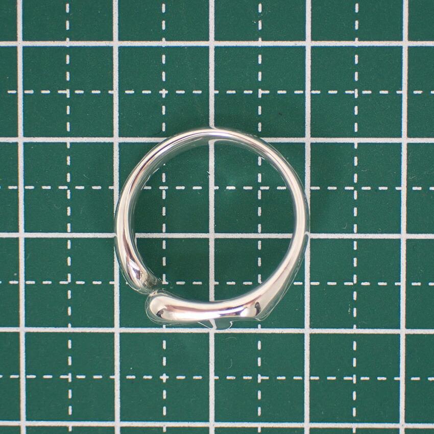 [Pre-owned] TIFFANY 750 Full Heart Ring / Size 12 / j109-6