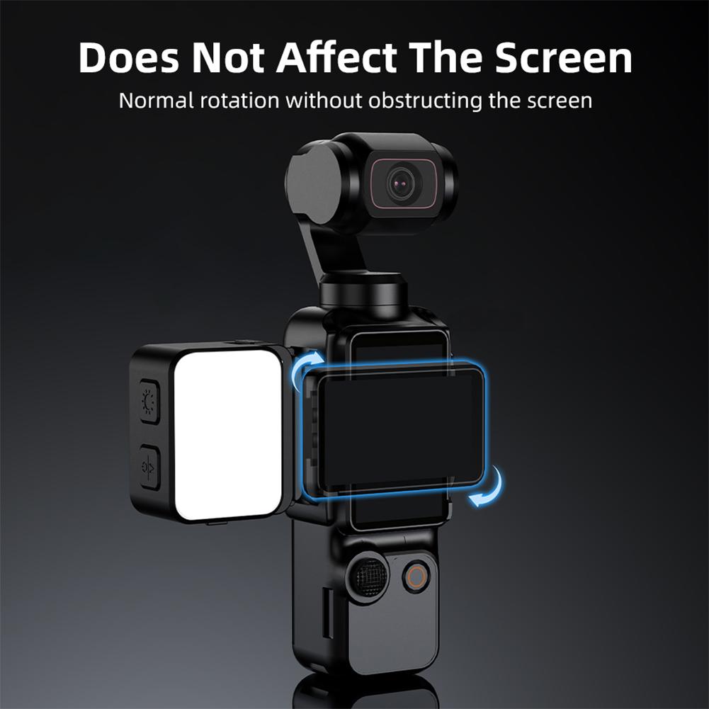 LED Video Light Rechargeable Vlogging Light Selfie Light Camera Accessories for DJI Osmo Pocket 3