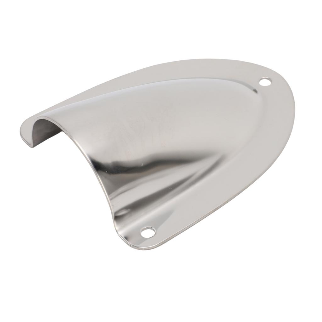 4.7 X 3.9 X 1.4in Marine Wire Vent Cover 316 Stainless Steel Polished Finish Clamshell Vent Cover