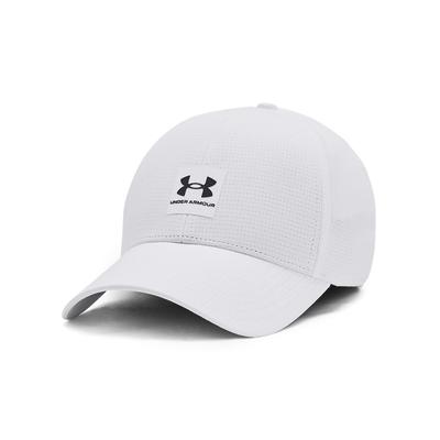 UA ARMOURVENT STRAIGHT CAP White Castlerock LGXL [Under Armor] ISO-CHILL / /