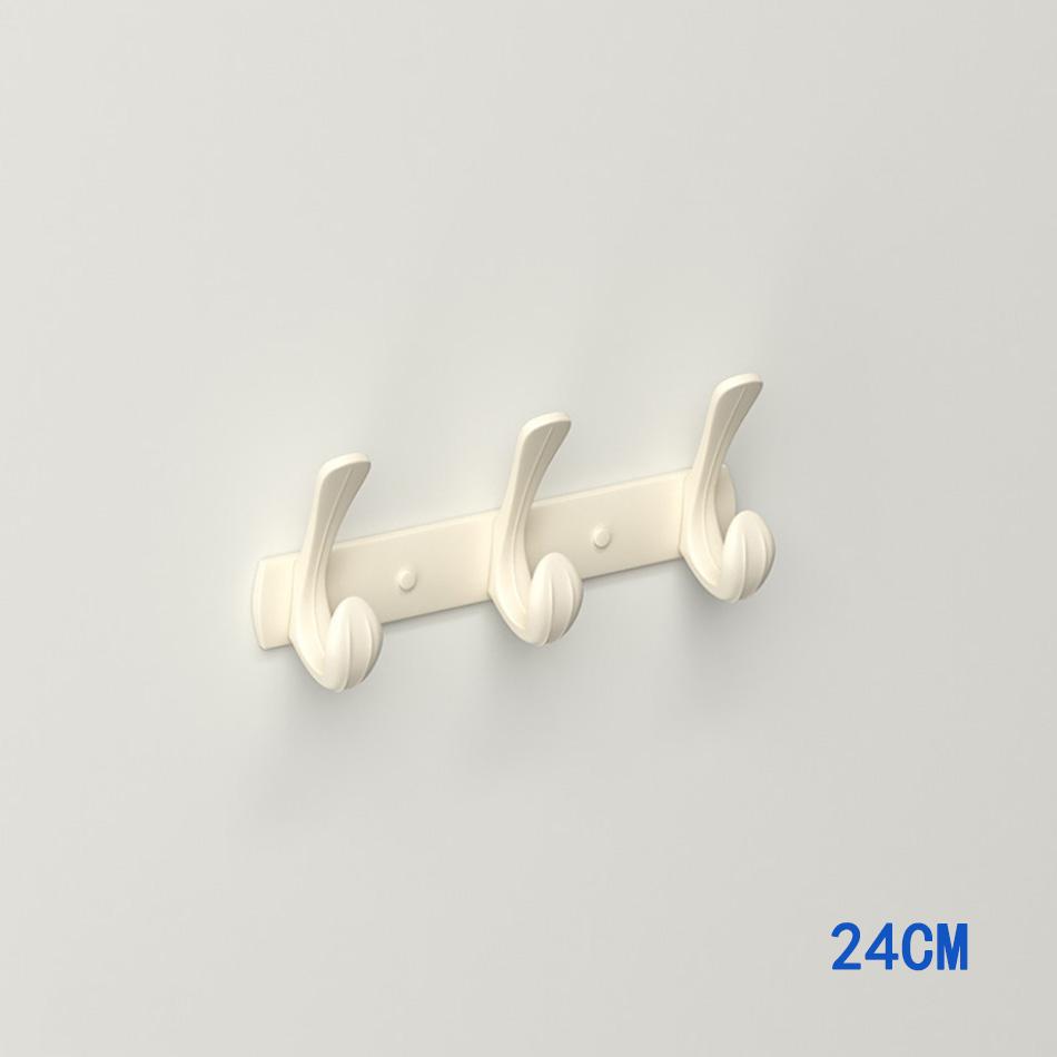 

Крючок для халата серый молочно-белый креативный 3 4 5 6 рядный настенный крючок алюминиевый для ванной комнаты кухни туалета декоративный держатель для ключей для полотенец